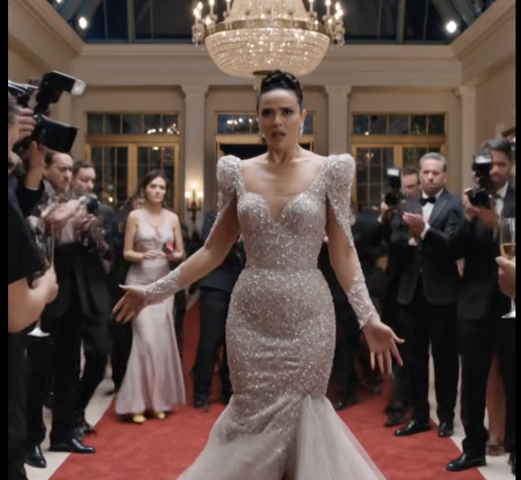 The ballroom went silent.