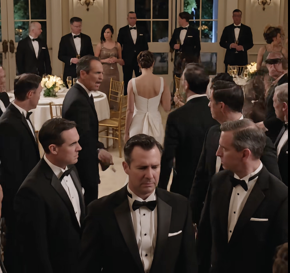 The banquet hall became so quiet that the soft crying of Maya’s baby sounded deafening.