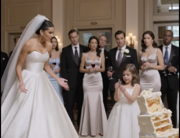 CHAPTER 1 — THE GIRL AT THE WEDDING CAKE